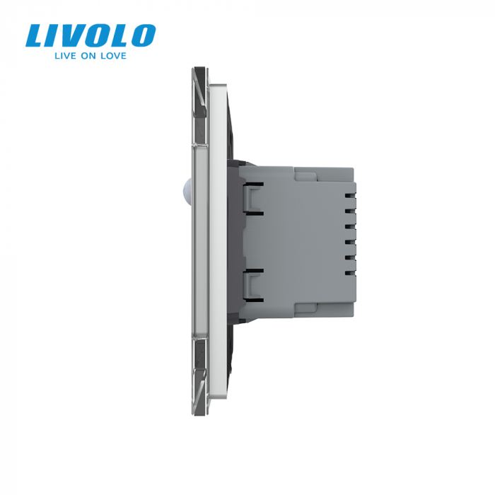 Lampa de orientare scara, cu senzor miscare si panou sticla Livolo [3]