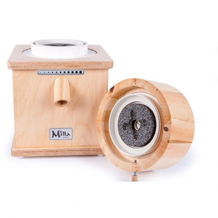 Moara de cereale Milla PRO uz rezidential sau comercial,motor 370w capacitate 900 gr [5]