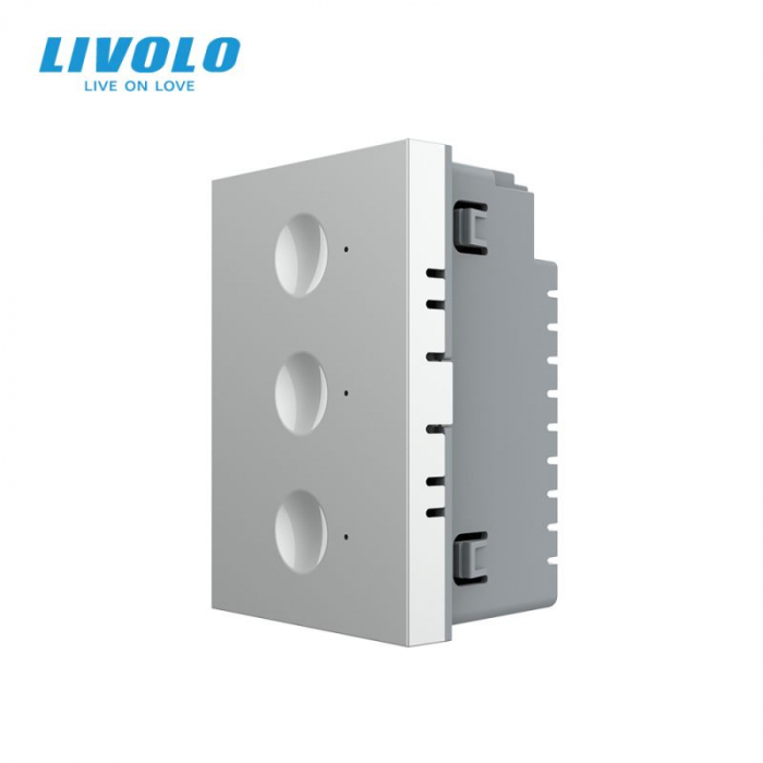 Modul intrerupator triplu cu touch integrat Livolo Serie noua standard Italian [1]