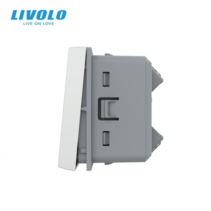 Modul Intrerupator mecanic cap cruce Livolo o tasta doua module [2]