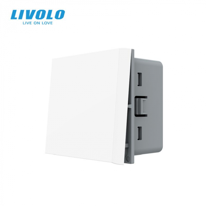 Modul Intrerupator mecanic cap cruce Livolo o tasta doua module [1]