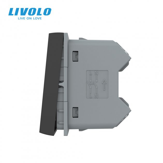 Modul Intrerupator mecanic simplu cu revenire 1 modul,Livolo [3]