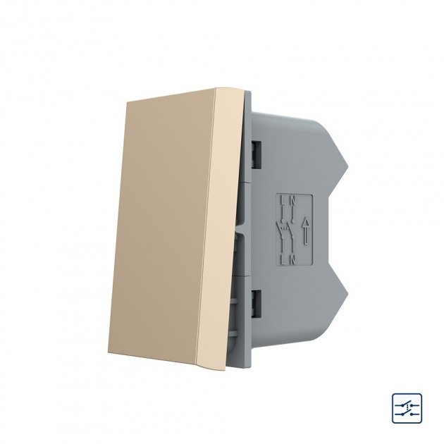Modul Intrerupator mecanic simplu cap scara 1 M,Livolo [1]