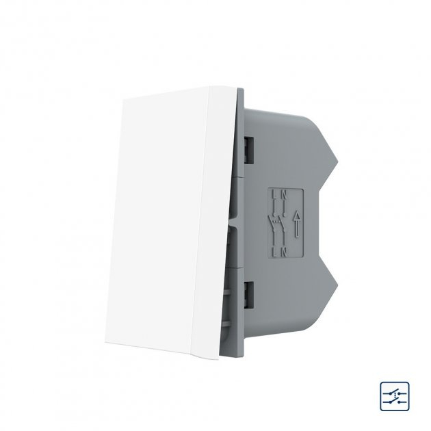 Modul Intrerupator mecanic simplu cu revenire 1 modul,Livolo [1]
