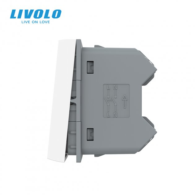 Modul Intrerupator mecanic simplu cu revenire 1 modul,Livolo [3]