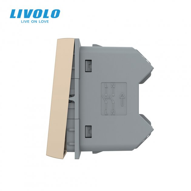 Modul Intrerupator mecanic simplu cap scara 1 M,Livolo [4]