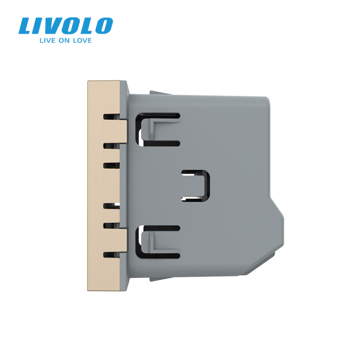 Modul intrerupator simplu cap-scara cruce Livolo model nou [3]