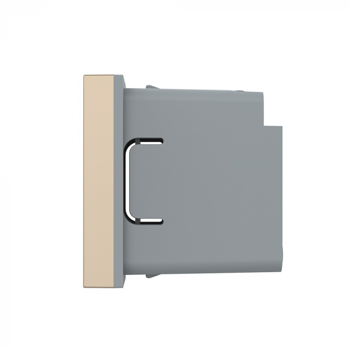 Modul intrerupator simplu cap scara cu touch Livolo 1M standard italian serie noua [4]