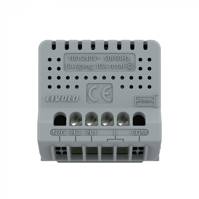 Modul intrerupator cu touch draperie/jaluzele Livolo Serie Noua [2]