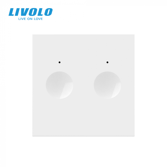 Modul intrerupator dublu wireless cu touch integrat 2M seria noua Livolo [2]