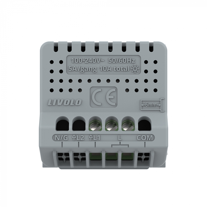 Modul intrerupator tactil simplu dimabil wireless Livolo Serie Noua [4]