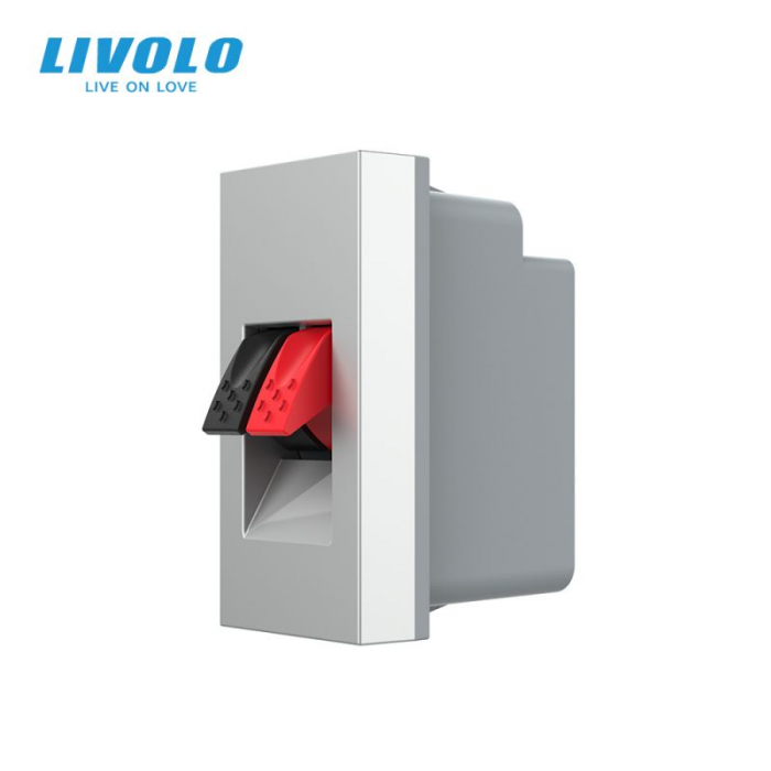 Modul priza cabluri audio, 1M Livolo [1]
