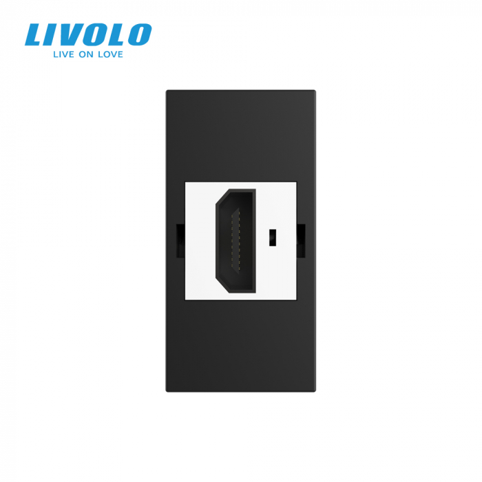Modul priza media simpla HDMI Livolo 1 M [3]