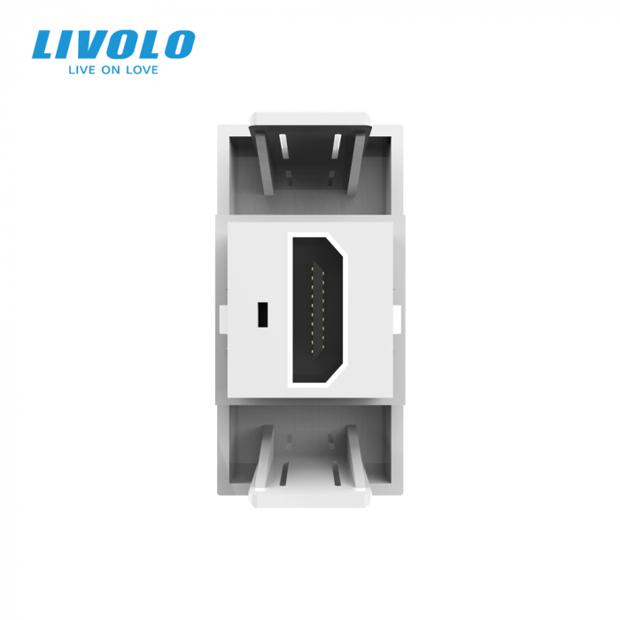 Modul priza media simpla HDMI Livolo 1 M [3]