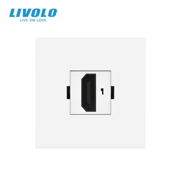 Modul priza media simpla HDMI Livolo 2 module [2]