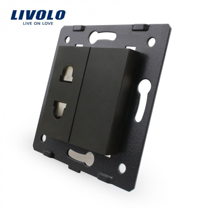 Modul Priza simpla cu 2 poli, Livolo VL-C7-C1A [1]