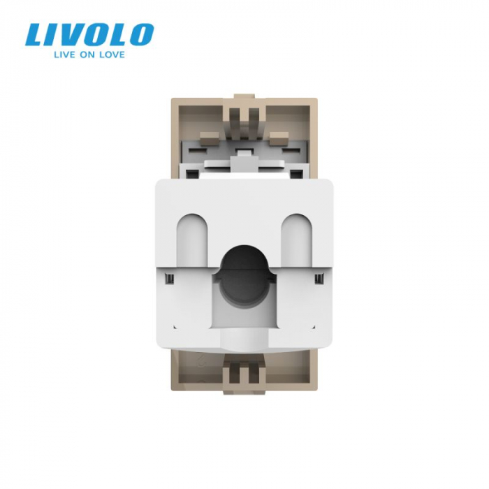 Modul Priza simpla rețea calculator 1M, RJ45, Livolo [4]