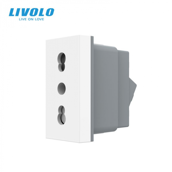 Modul priza simpla standard italian Livolo 1 modul [1]
