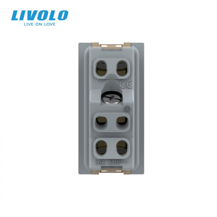 Modul priza simpla standard italian Livolo 1 modul [4]
