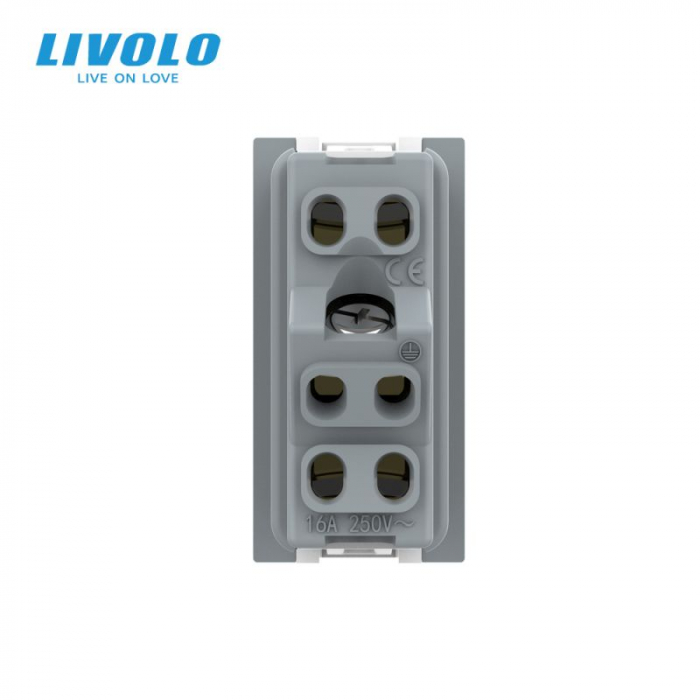 Modul priza simpla standard italian Livolo 1 modul [4]