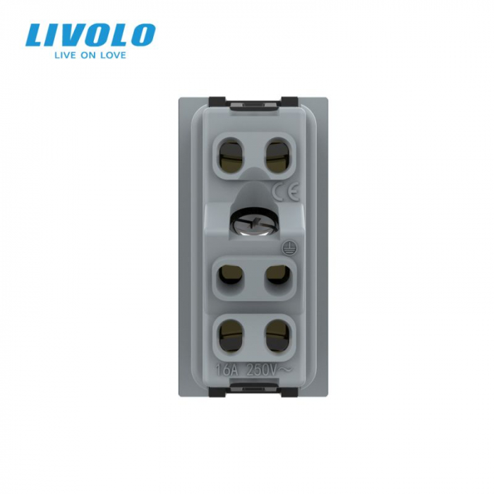 Modul priza simpla standard italian Livolo 1 modul [4]