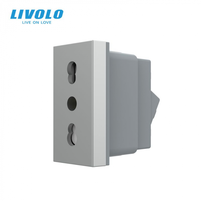 Modul priza simpla standard italian Livolo 1 modul [1]