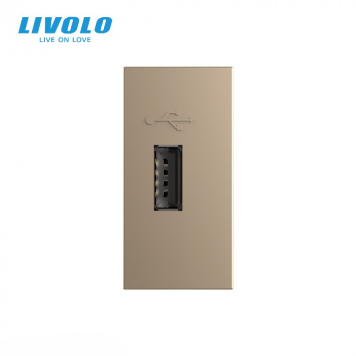 Modul priza USB Livolo, 1 modul [3]