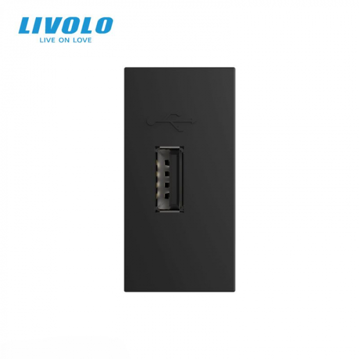 Modul priza USB Livolo, 1 modul [3]