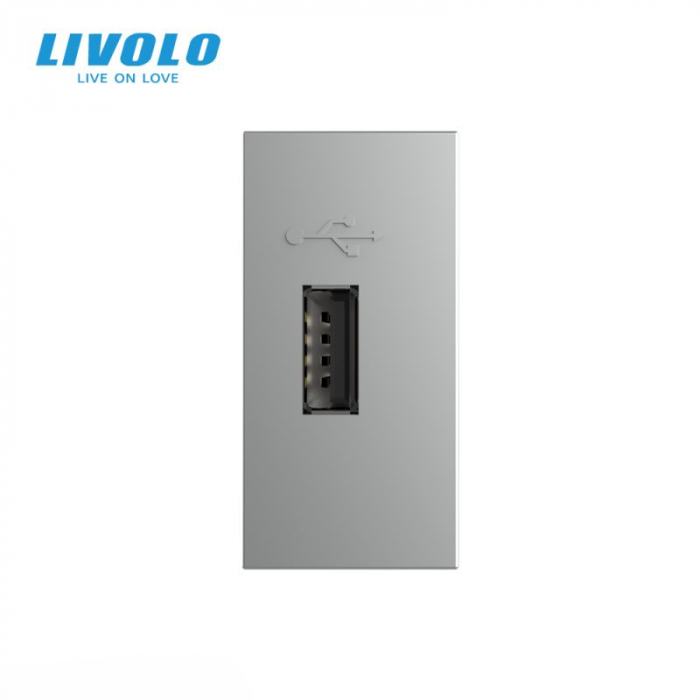 Modul priza USB Livolo, 1 modul [3]