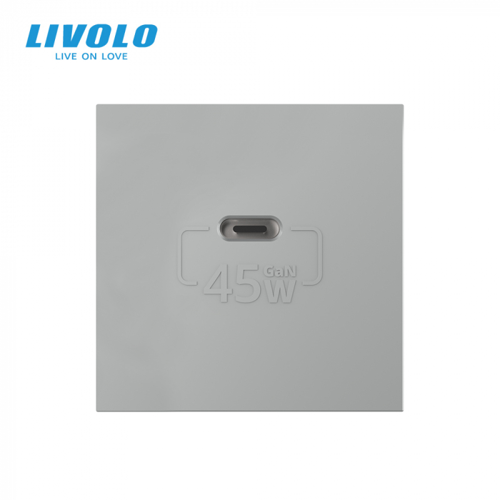 Modul priza USB tip C cu alimentare 45W Livolo-2M [2]