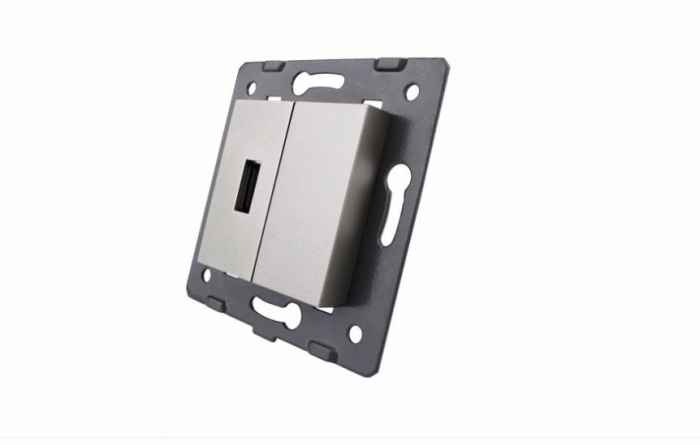 Modul Priza simpla USB Livolo VL-C7-1USB [1]