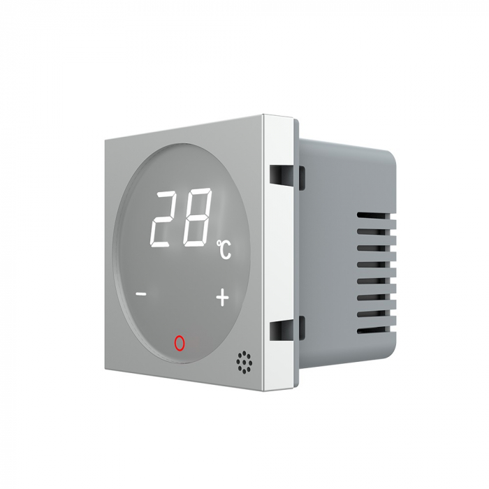 Modul termostat cu fir pentru incalzire in pardoseala, afisaj electronic,Livolo [1]