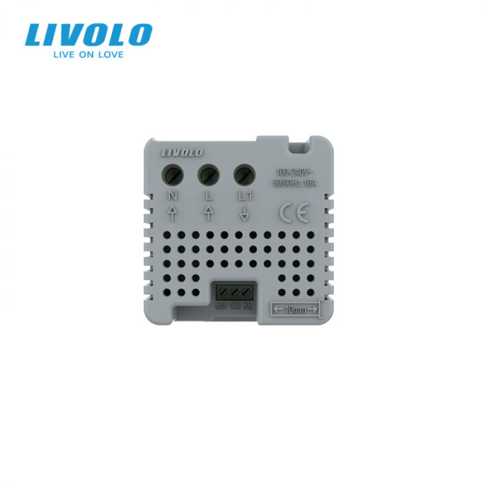 Modul termostat cu fir si releu pentru incalzire in pardoseala, afisaj electronic, Generatie Noua EC, cu touch-screen [2]