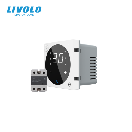 Modul termostat cu fir si releu pentru incalzire in pardoseala, afisaj electronic, Generatie Noua EC, cu touch-screen [4]