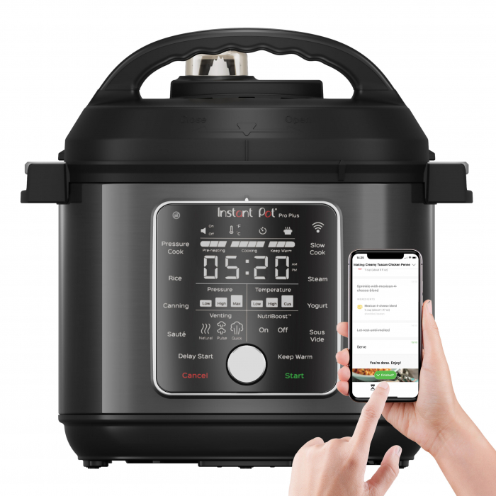 Multicooker Instant Pot Pro Plus 6, V5.7L, 1200W, 10 funcții ,aplicație Instant Brands Connect cu 800+ rețete [2]