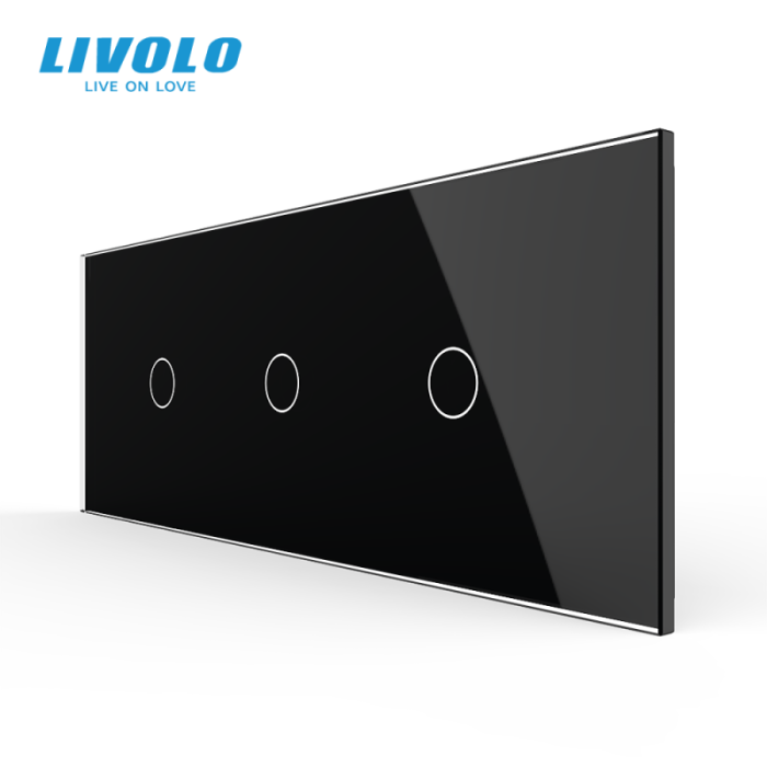 Panou intrerupator 3 x simplu pentru doza 6M [1]