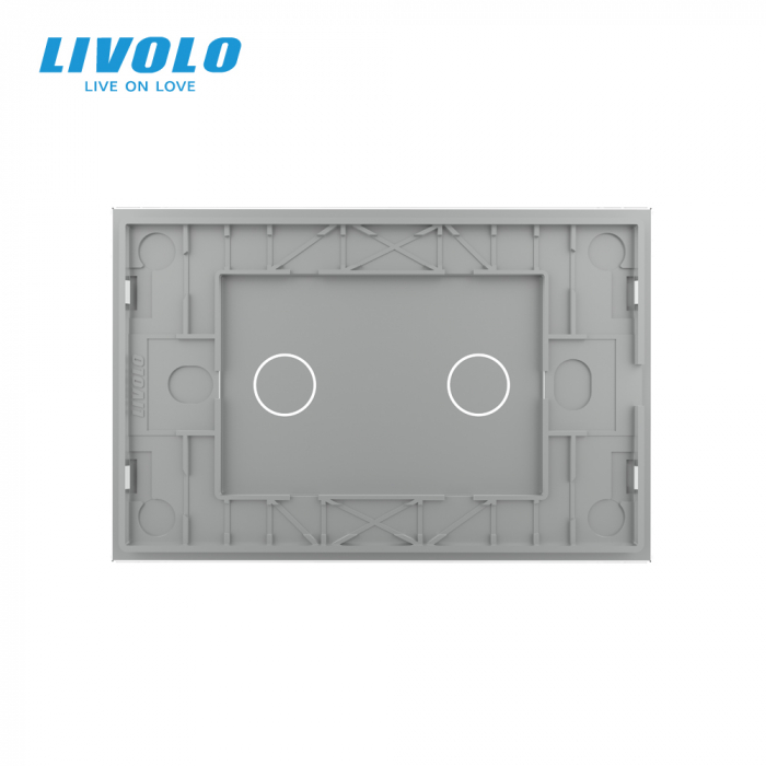 Panou întrerupător tactil DUBLU Livolo standard italian [3]