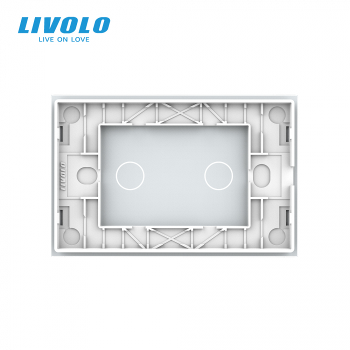 Panou întrerupător tactil DUBLU Livolo standard italian [4]