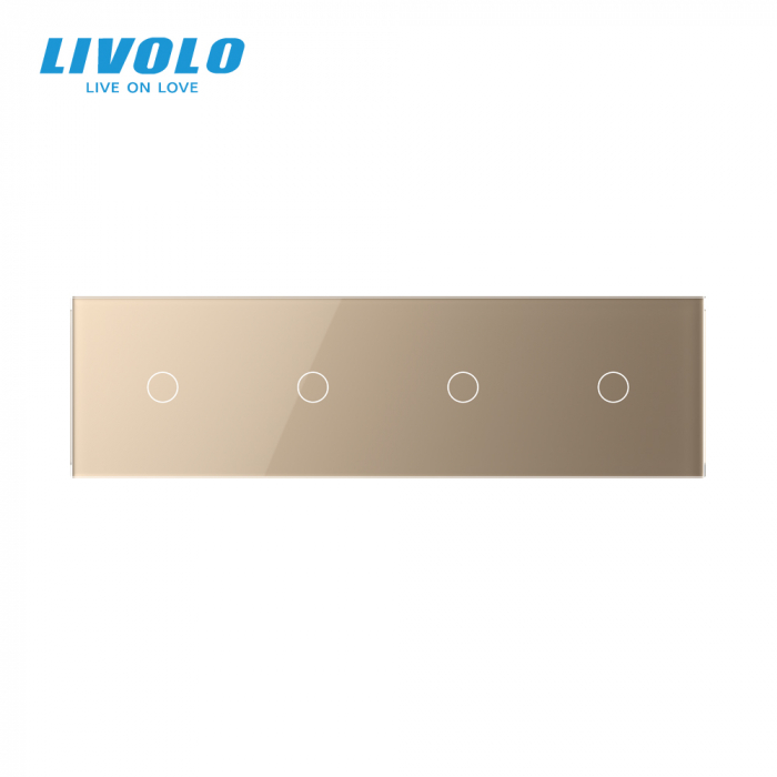 Panou intrerupător tactil Livolo 4 x simplu [2]