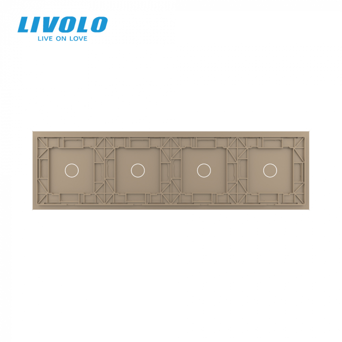 Panou intrerupător tactil Livolo 4 x simplu [4]
