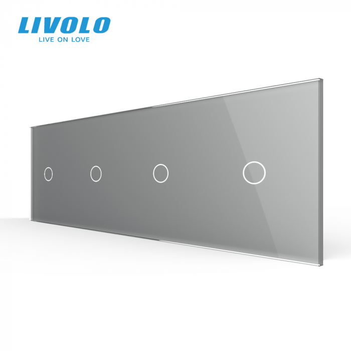 Panou intrerupător tactil Livolo 4 x simplu [1]
