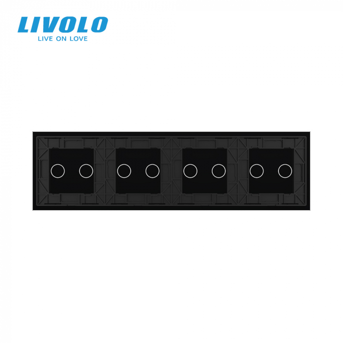 Panou Intrerupator tactil Livolo 4X dublu [4]