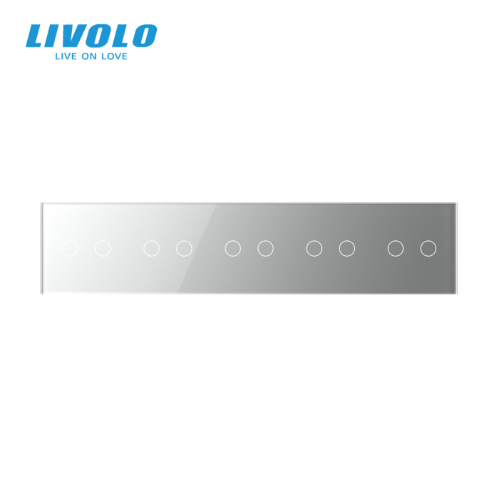Panou intrerupător tactil Livolo 5 x dublu [2]