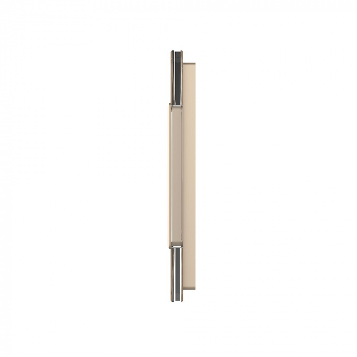 Panou triplu compus din doua intrerupatoare simple si o priza schuko Livolo [3]