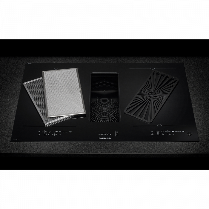 Plita incorporabila Inductie HP 80 Black cu hota De Dietrich PURE BLACK [4]