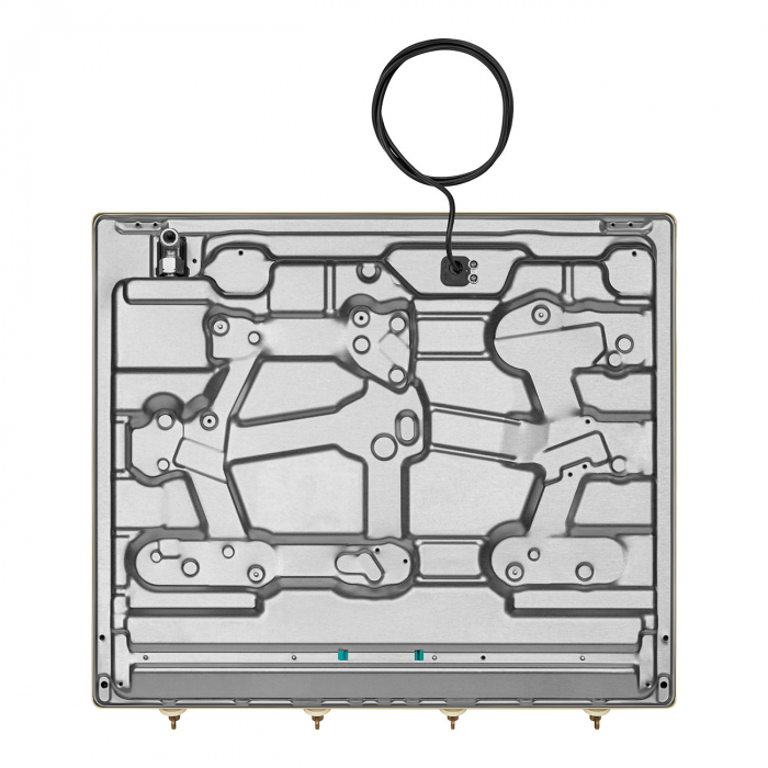 Plita incorporabila,SMEG Coloniale,4 arzatoare gaz, 60 cm,crem [4]