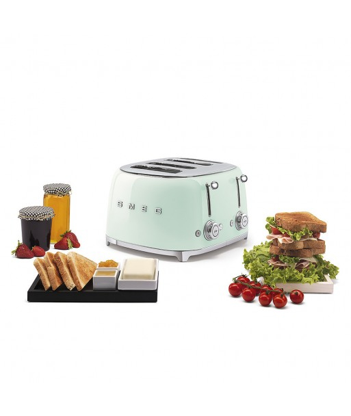 Prajitor de paine 4 sloturi SMEG, model Retro, 3 functii , 2000W [3]