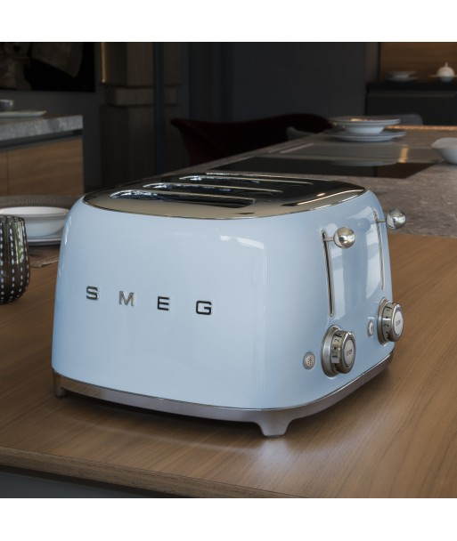 Prajitor de paine 4 sloturi SMEG, model Retro, 3 functii , 2000W [4]