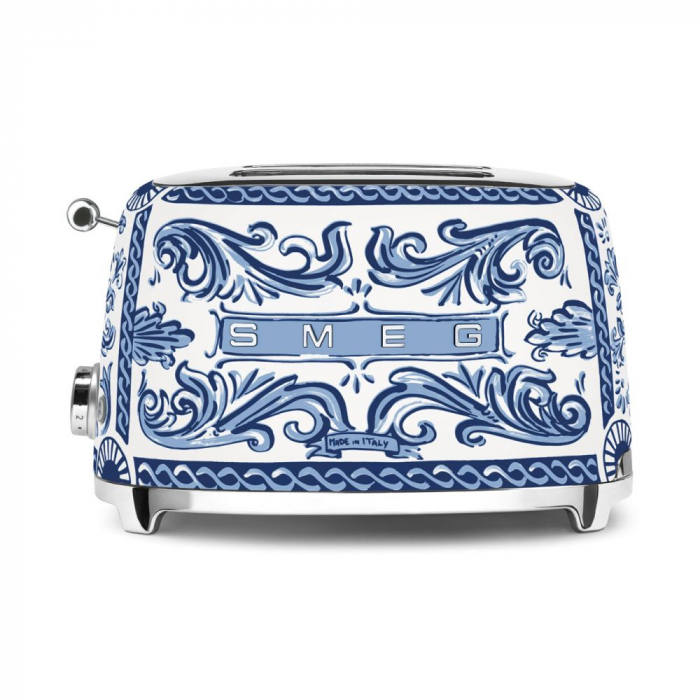 Prajitor de paine dublu Smeg&Dolce&Gabbana serie limitata Blu Mediterraneo [4]