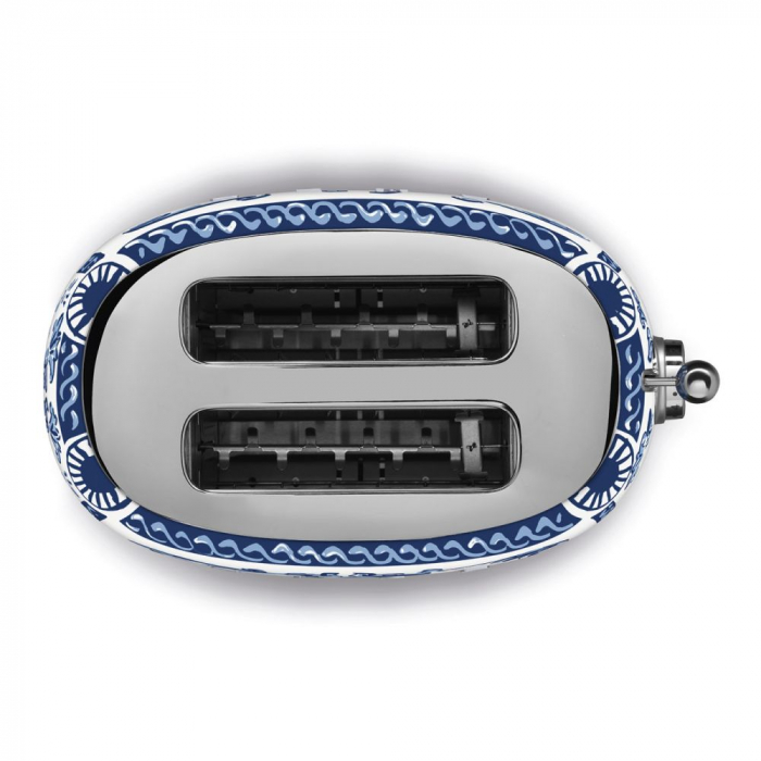 Prajitor de paine dublu Smeg&Dolce&Gabbana serie limitata Blu Mediterraneo [6]